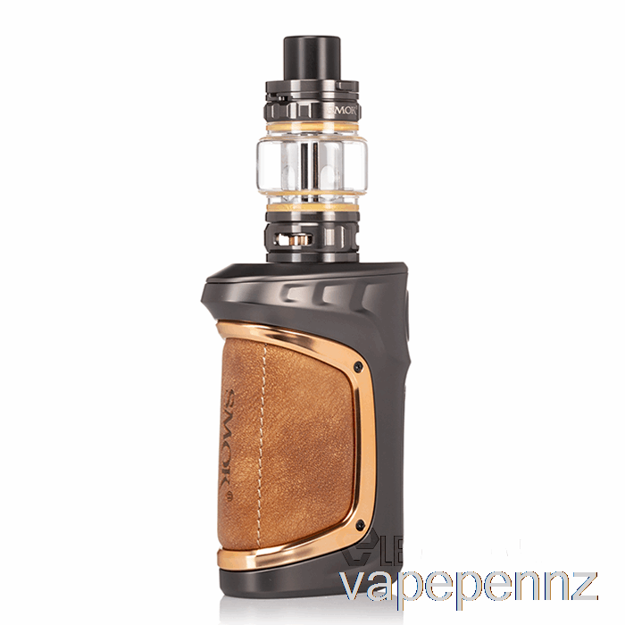 SMOK Mag-18 230W Starter Kit Gunmetal Gold VAPE NZ